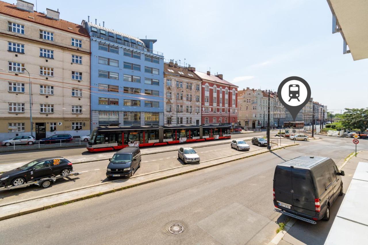 Studio Brand New Apartment #28 In New Building With Free Parking In City Center Praag Buitenkant foto